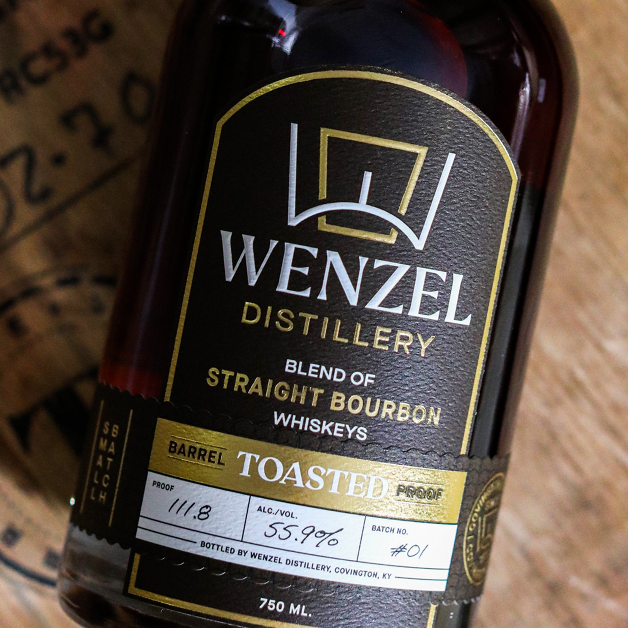 WENZEL TOASTED BARREL PROOF BOURBON