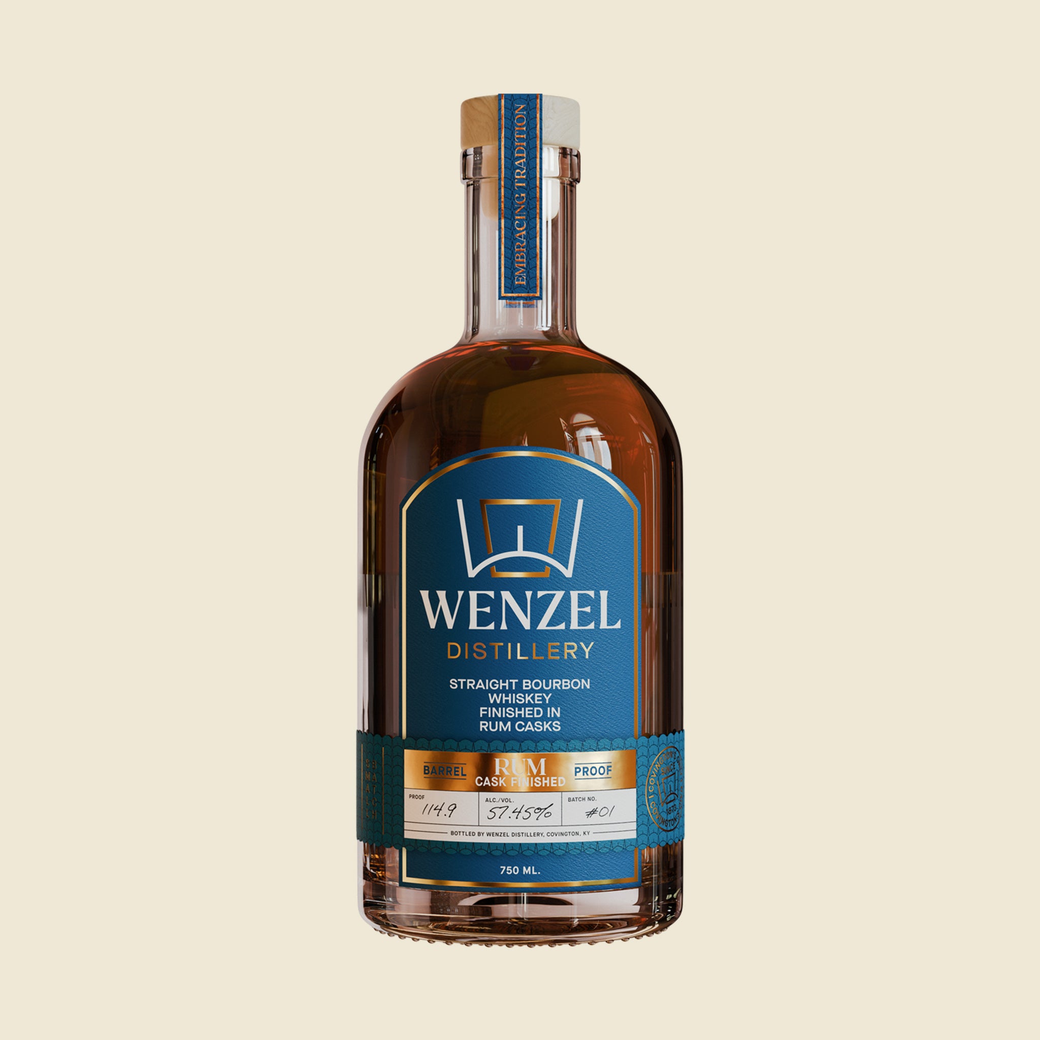 WENZEL RUM CASK FINISHED STRAIGHT BOURBON