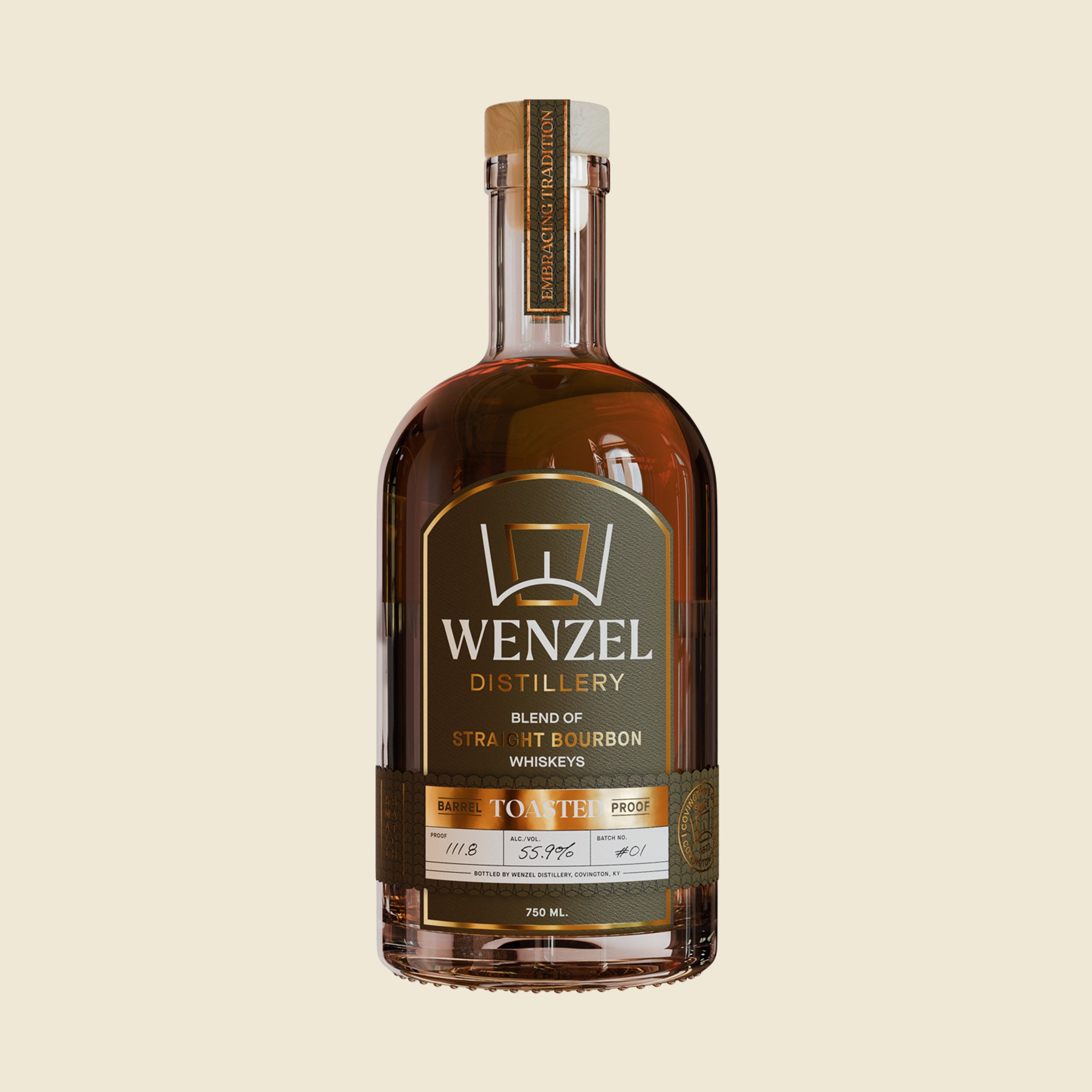 WENZEL TOASTED BARREL PROOF BOURBON