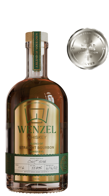 ONE 50TH STRAIGHT BOURBON WHISKEY WENZEL